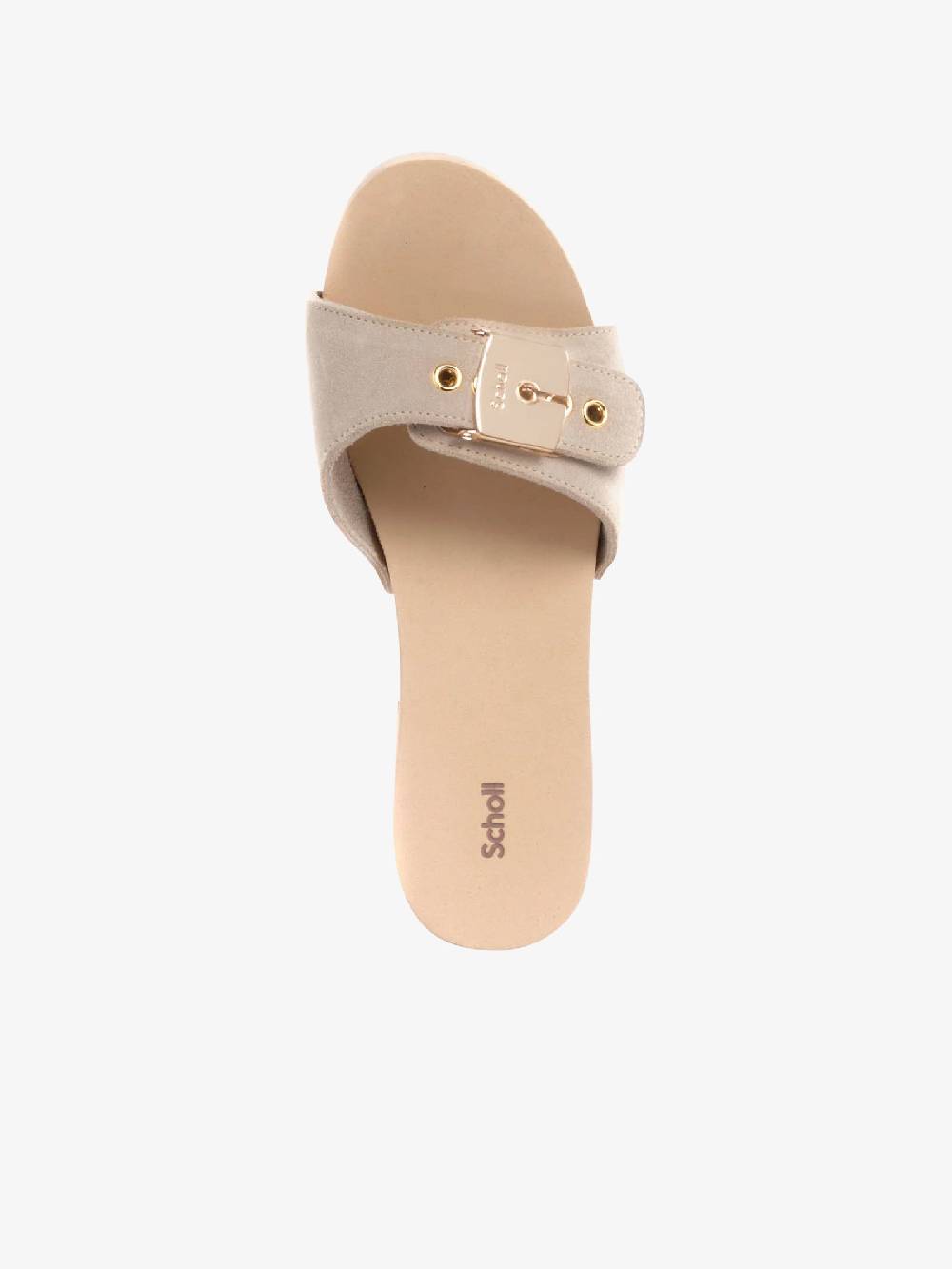 SCHOLL Sandali con plateau Pescura Jane SL.F314401056 donna camoscio beige Affare Del Giorno