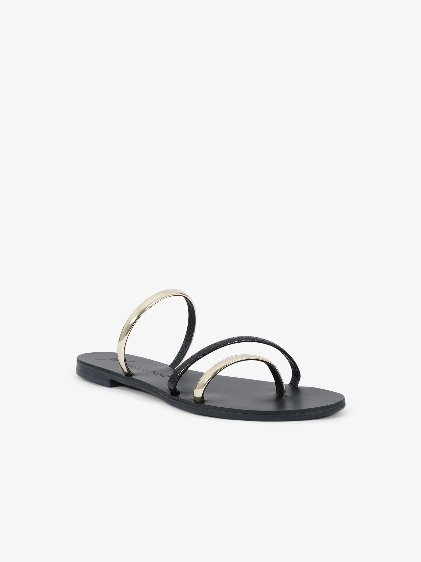 NICOLAS LAINAS Sandali bassi Arco Tinos 927-T donna oro Sconto