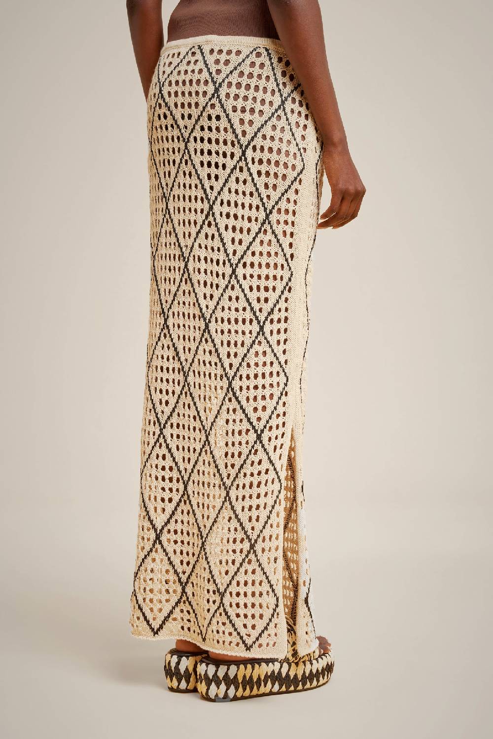 Liviana Conti GONNA PUNTO TRAFORAT S4LL4SD75W44-Y.XS Nuovo