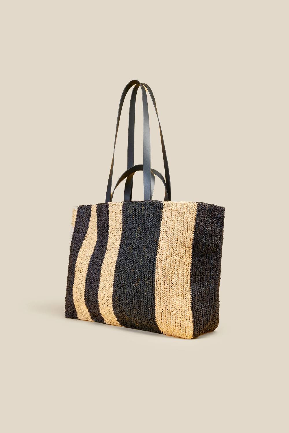 Liviana Conti MAXI TOTE A RIGHE S4AA4SA84A15-Y.NR Economico