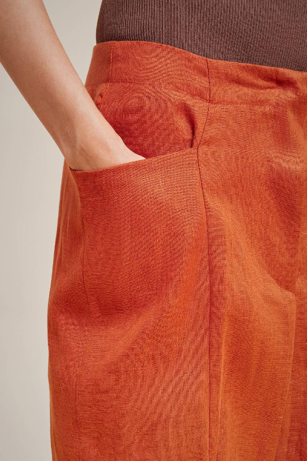 Liviana Conti PANTALONE CON TASCHE S4LL4SL34U13-0.38 Saldi Di Fabbrica