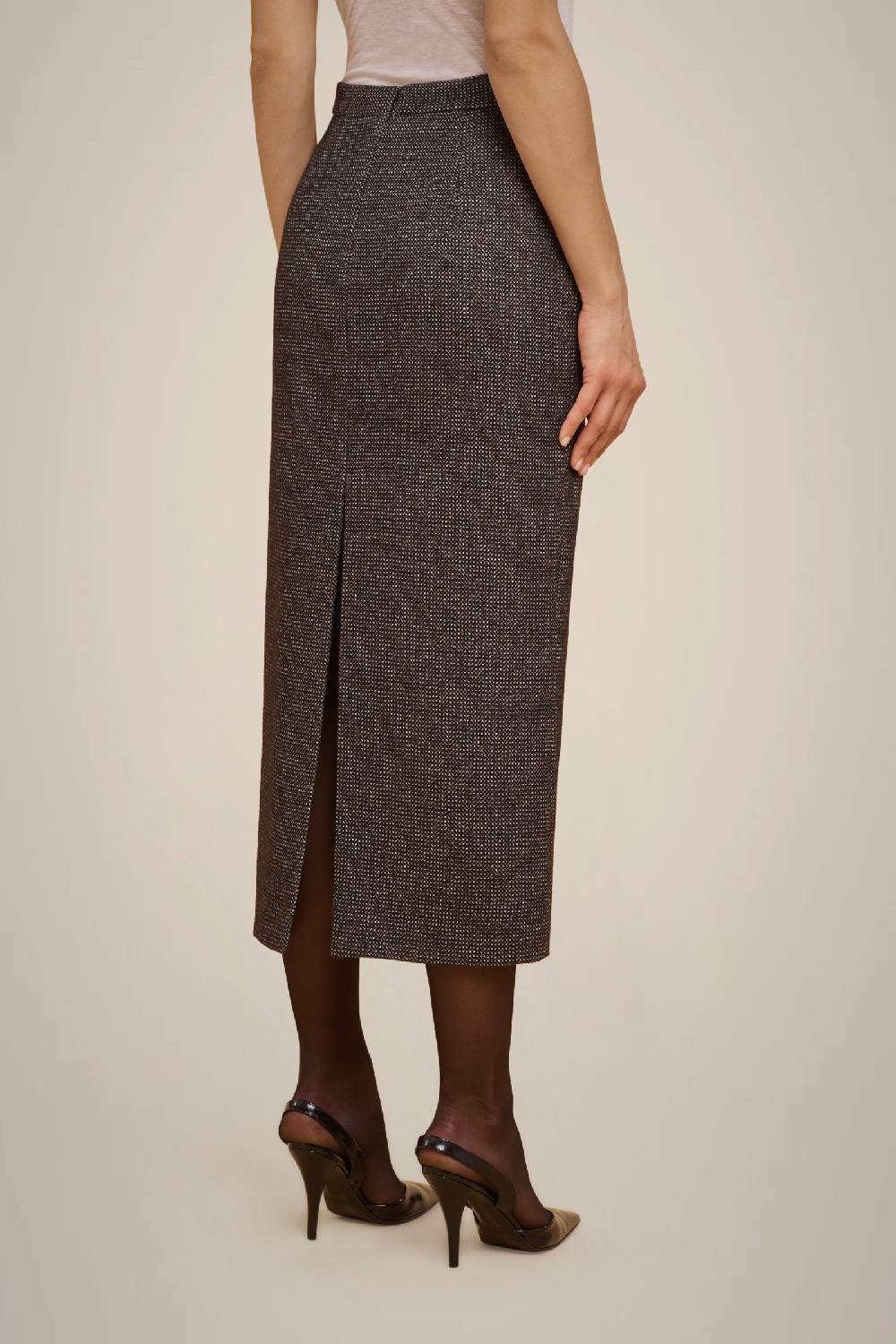 Liviana Conti GONNA MIDI IN PANNO CASHMERE W4FF4WL35SAL-3.38 Promozione