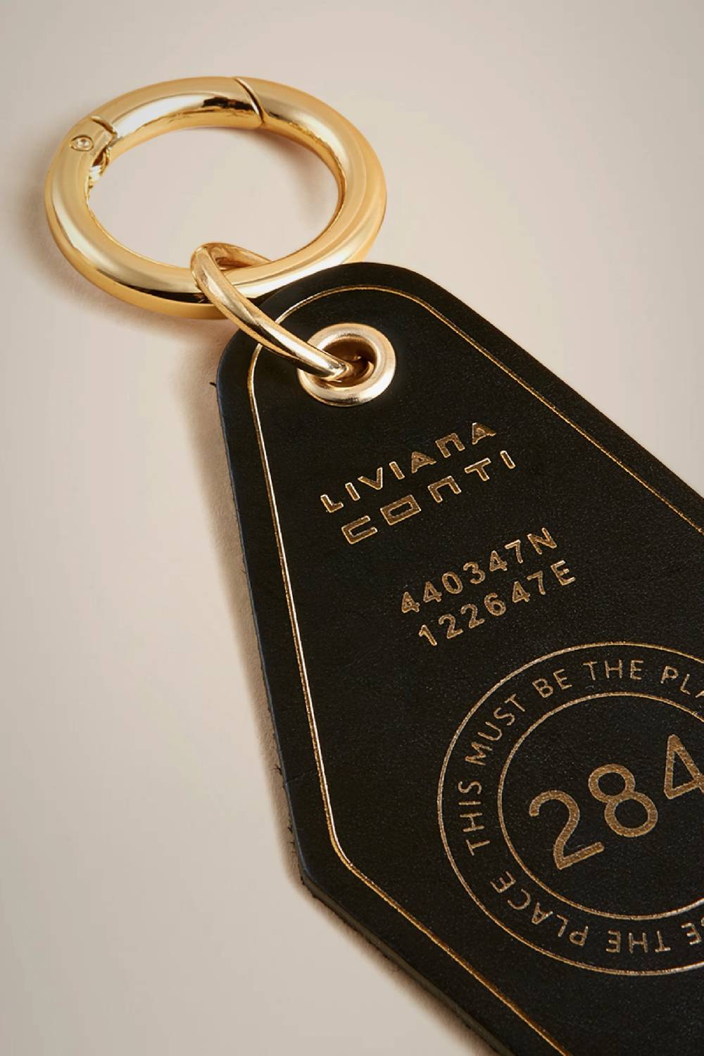 Liviana Conti PORTACHIAVI CON LOGO W4AA4WB01Y69-0.NR Offerta settimanale
