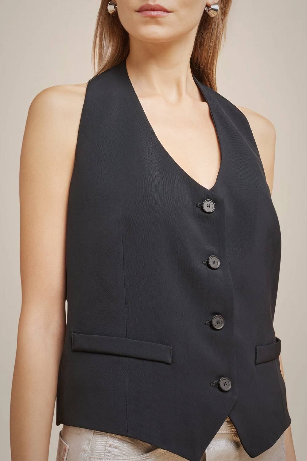 Liviana Conti GILET HALTER W4FF4WQ30Y69-0.38 ACQUISTA ORA