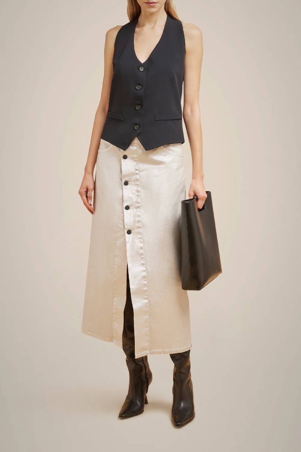 Liviana Conti GILET HALTER W4FF4WQ30Y69-0.38 ACQUISTA ORA