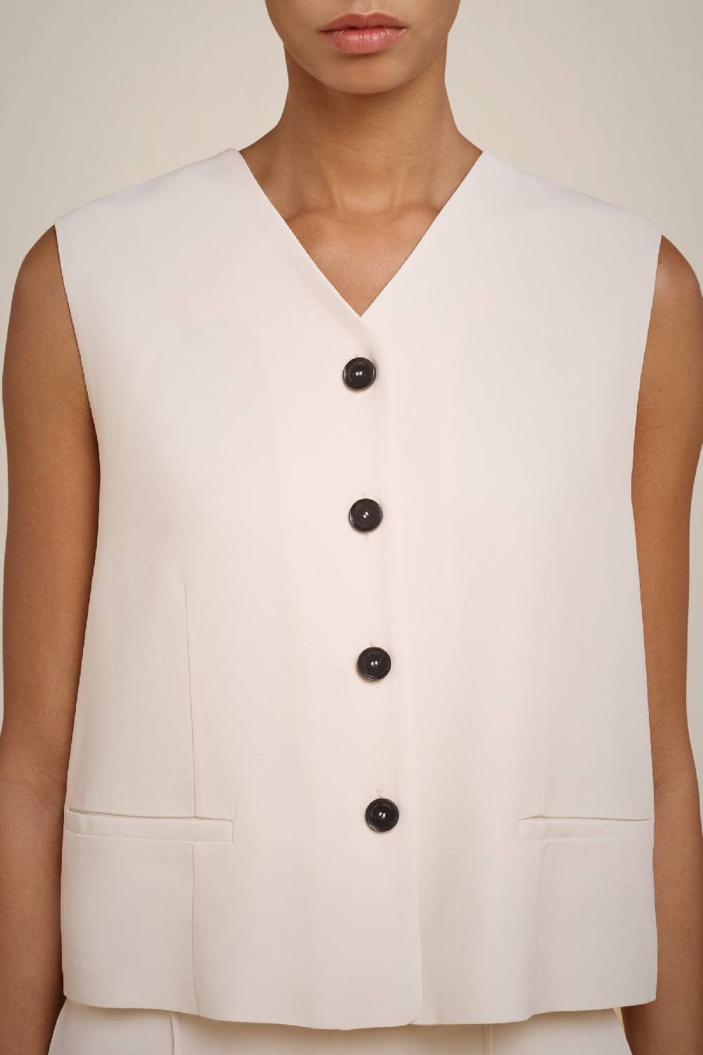 Liviana Conti GILET MONOPETTO W4FF4WS50A10-2.38 Sostegno trimestrale
