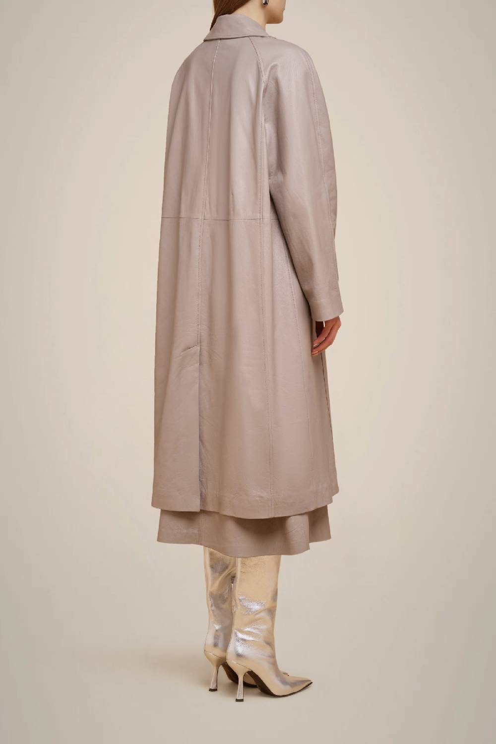 Liviana Conti TRENCH IN VERA PELLE W4FF4WX35X72-0.38 50% di sconto con spedizione gratuita