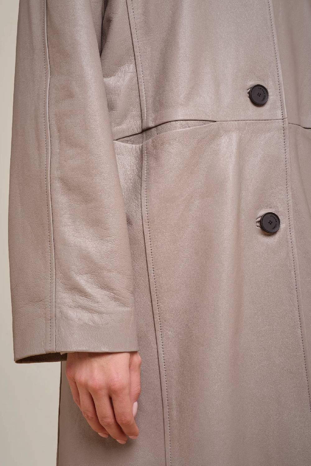 Liviana Conti TRENCH IN VERA PELLE W4FF4WX35X72-0.38 50% di sconto con spedizione gratuita