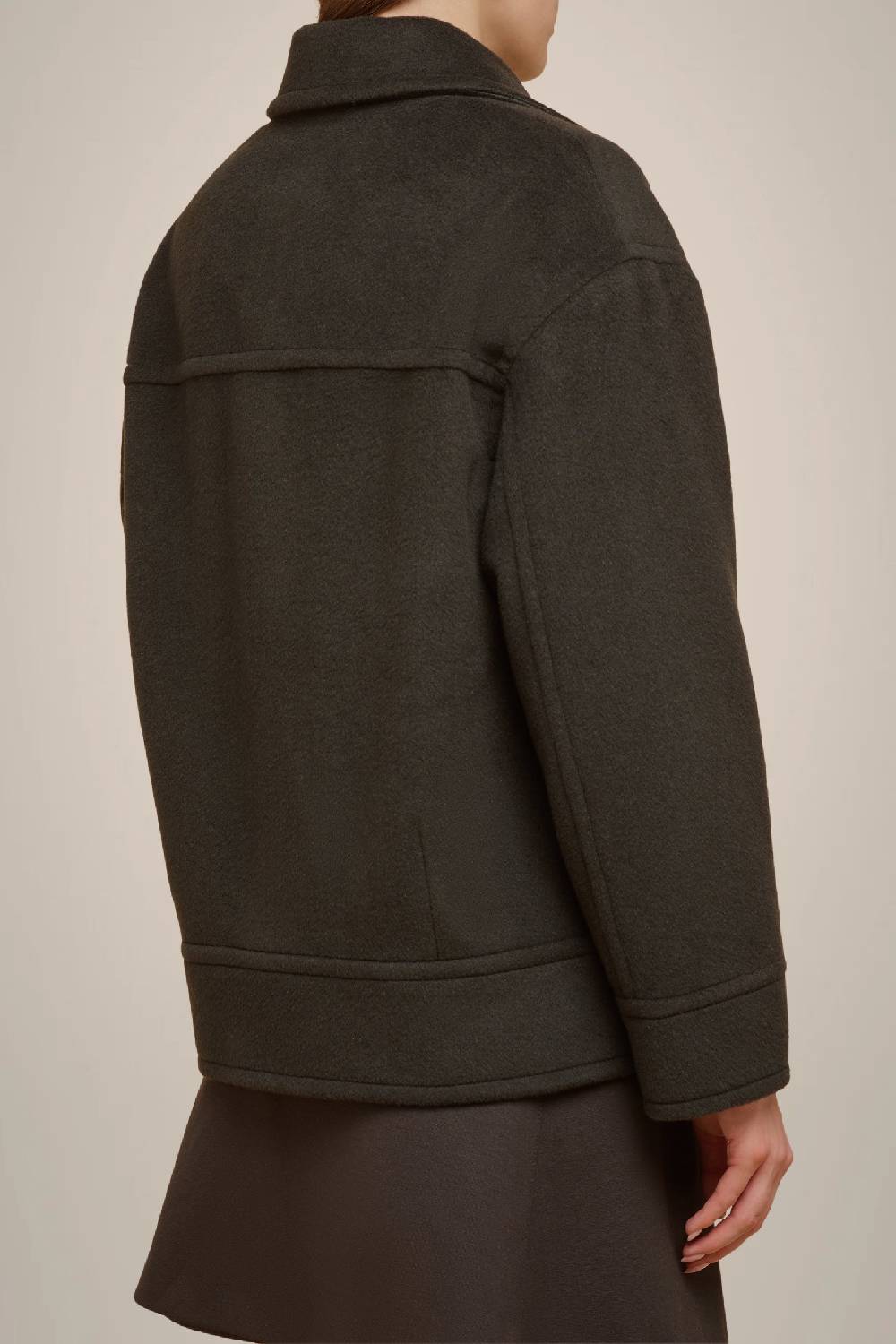 Liviana Conti GIACCA IN PANNO CASHMERE W4FF4WL45S89-0.38 In vendita