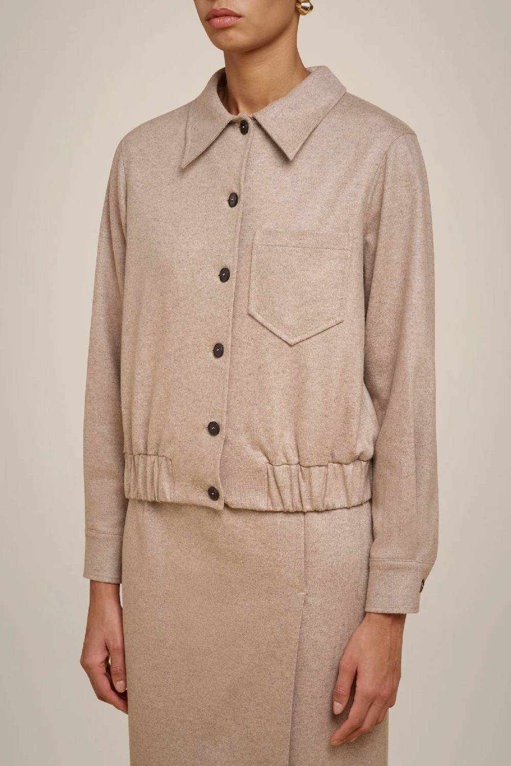 Liviana Conti GIACCA IN PANNO CASHMERE W4FF4WN35W69-0.38 Vendita