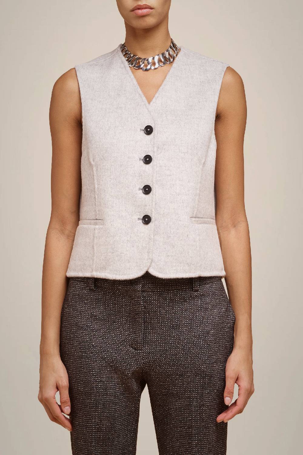 Liviana Conti GILET IN 100% LANA W4FF4WW64X47-0.40 Promozione