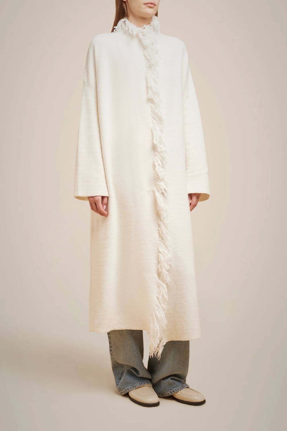 Liviana Conti CAPPOTTO CON FRANGE W4FF4WB32A08-1.XS Pezzi Unici