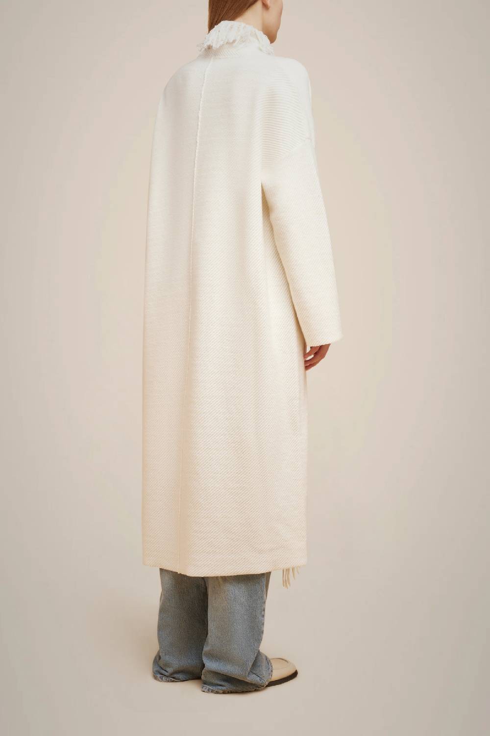 Liviana Conti CAPPOTTO CON FRANGE W4FF4WB32A08-1.XS Pezzi Unici