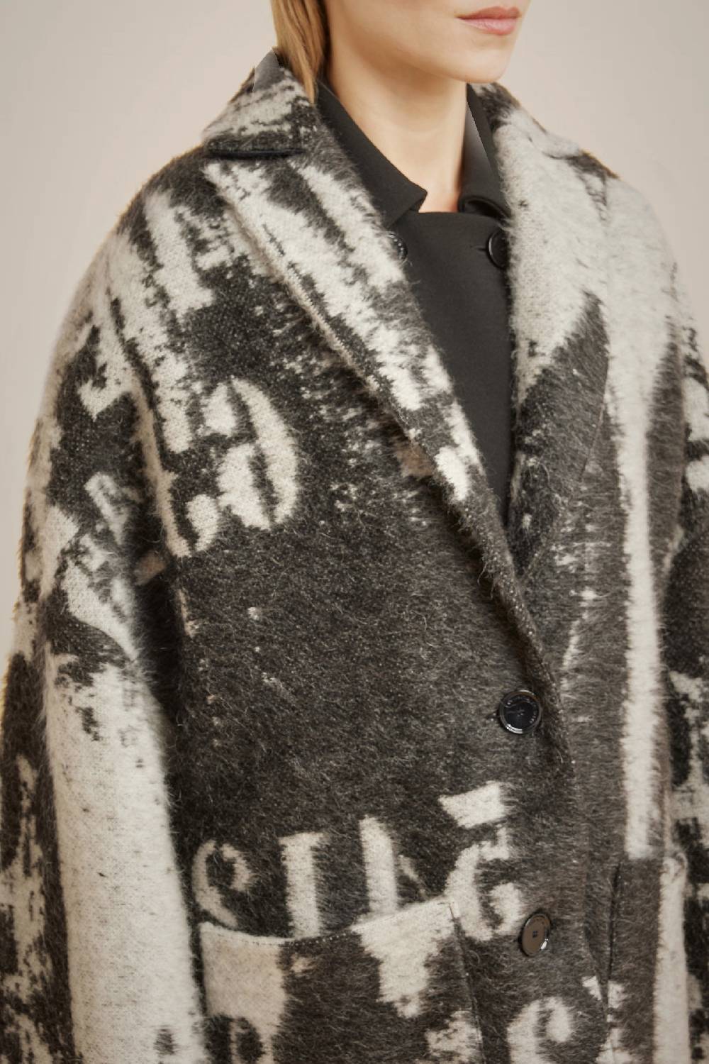Liviana Conti CAPPOTTO MOHAIR GARZATO W4LL4WG72NUM-1.XS Offerta