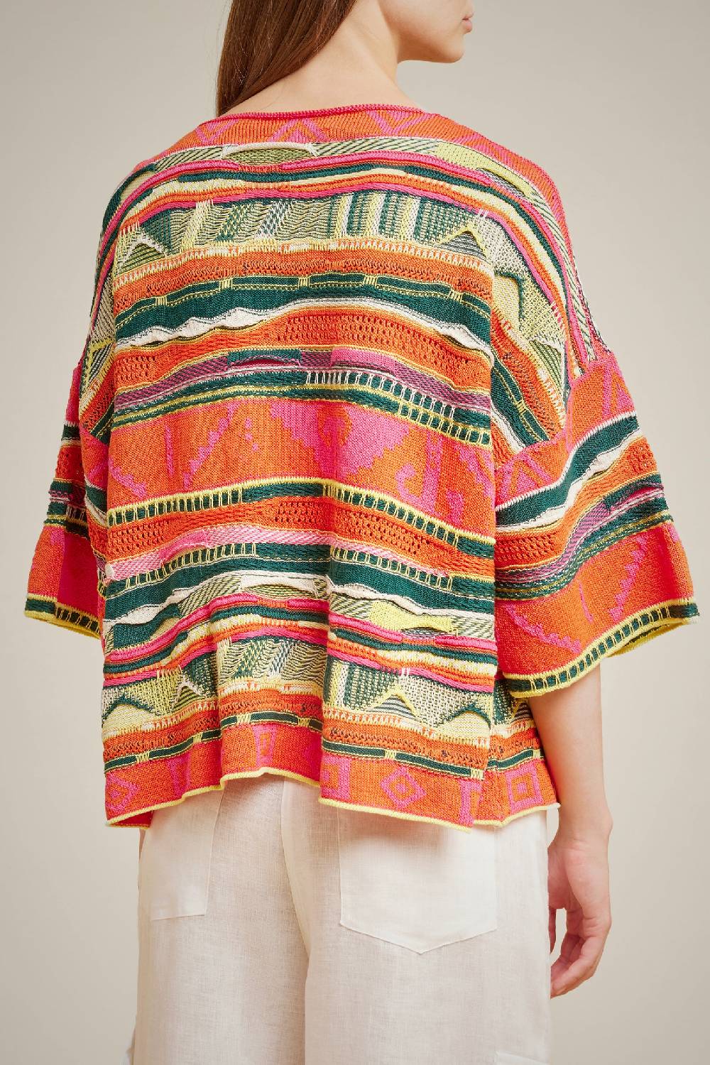 Liviana Conti MAGLIA MULTICOLOR S4LL4SC4018MLT.XS Offerta per la Festa della Mamma