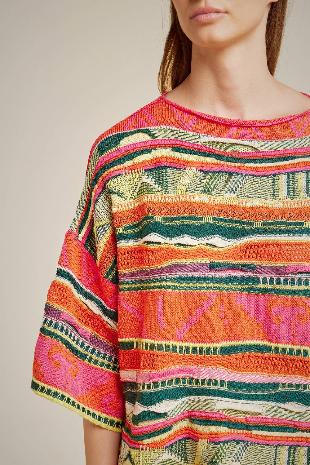 Liviana Conti MAGLIA MULTICOLOR S4LL4SC4018MLT.XS Offerta per la Festa della Mamma