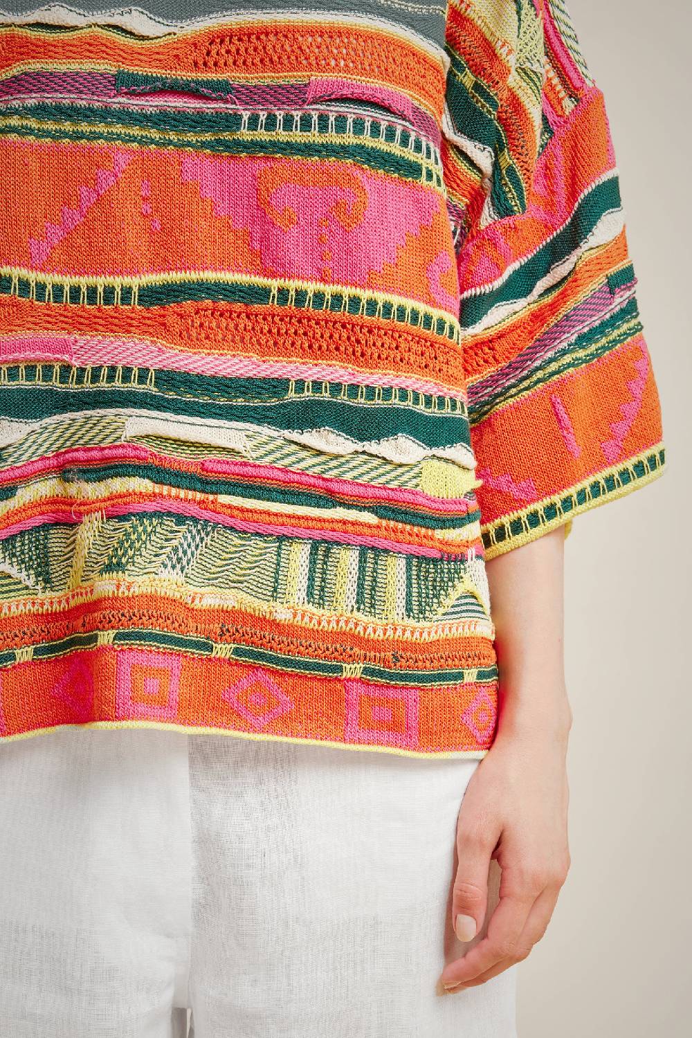 Liviana Conti MAGLIA MULTICOLOR S4LL4SC4018MLT.XS Offerta per la Festa della Mamma