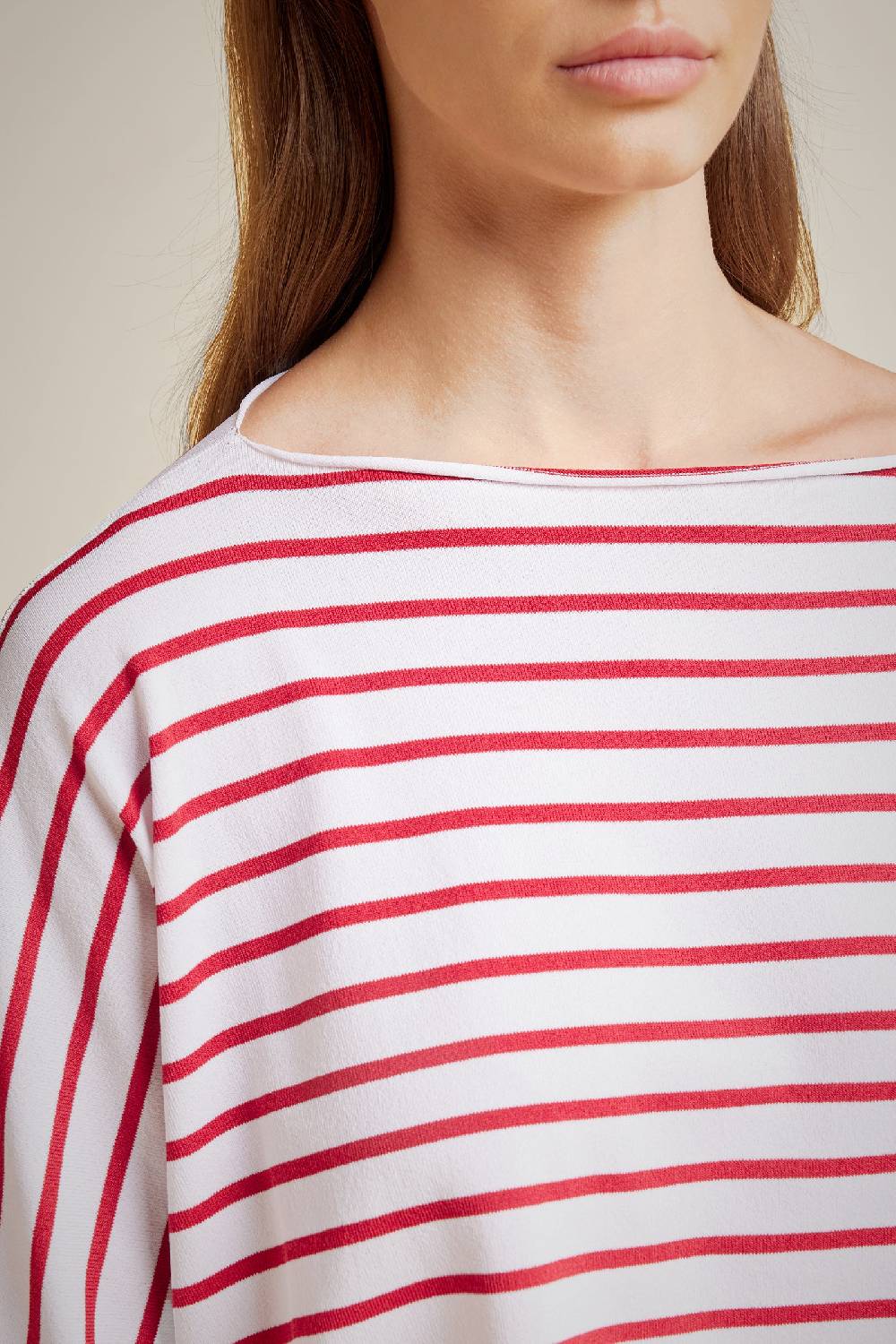 Liviana Conti MAGLIA CROCE RIGATA S4LL4SA60A01G2.S Offerta Giorno del Papà