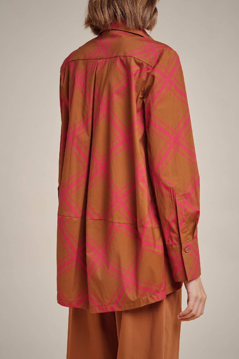 Liviana Conti CAMICIA S4LL4SU101-CHK.38 Offerta San Valentino
