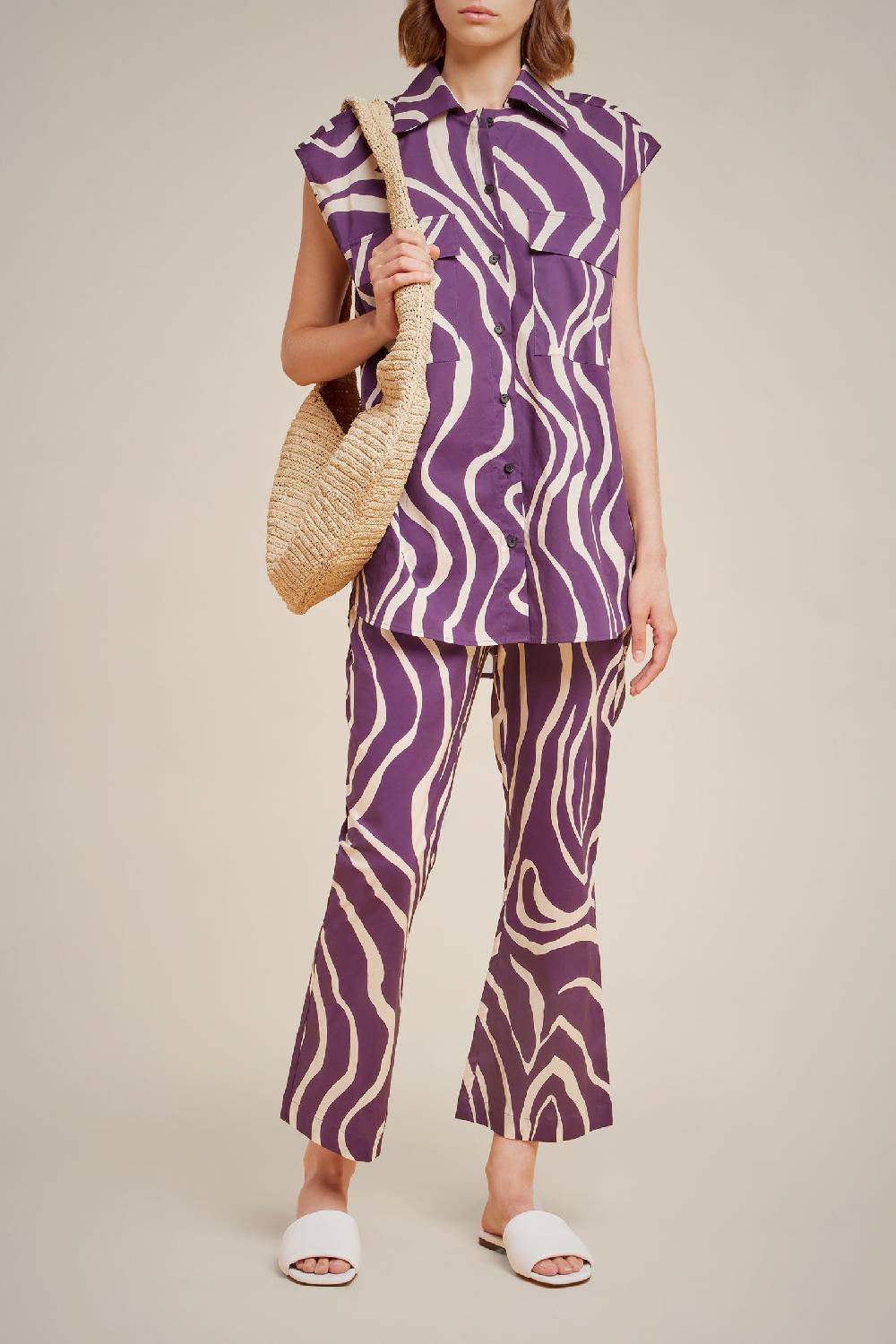 Liviana Conti PANTALONE S4LL4SU47VEN-1.38 Spedizione Gratuita