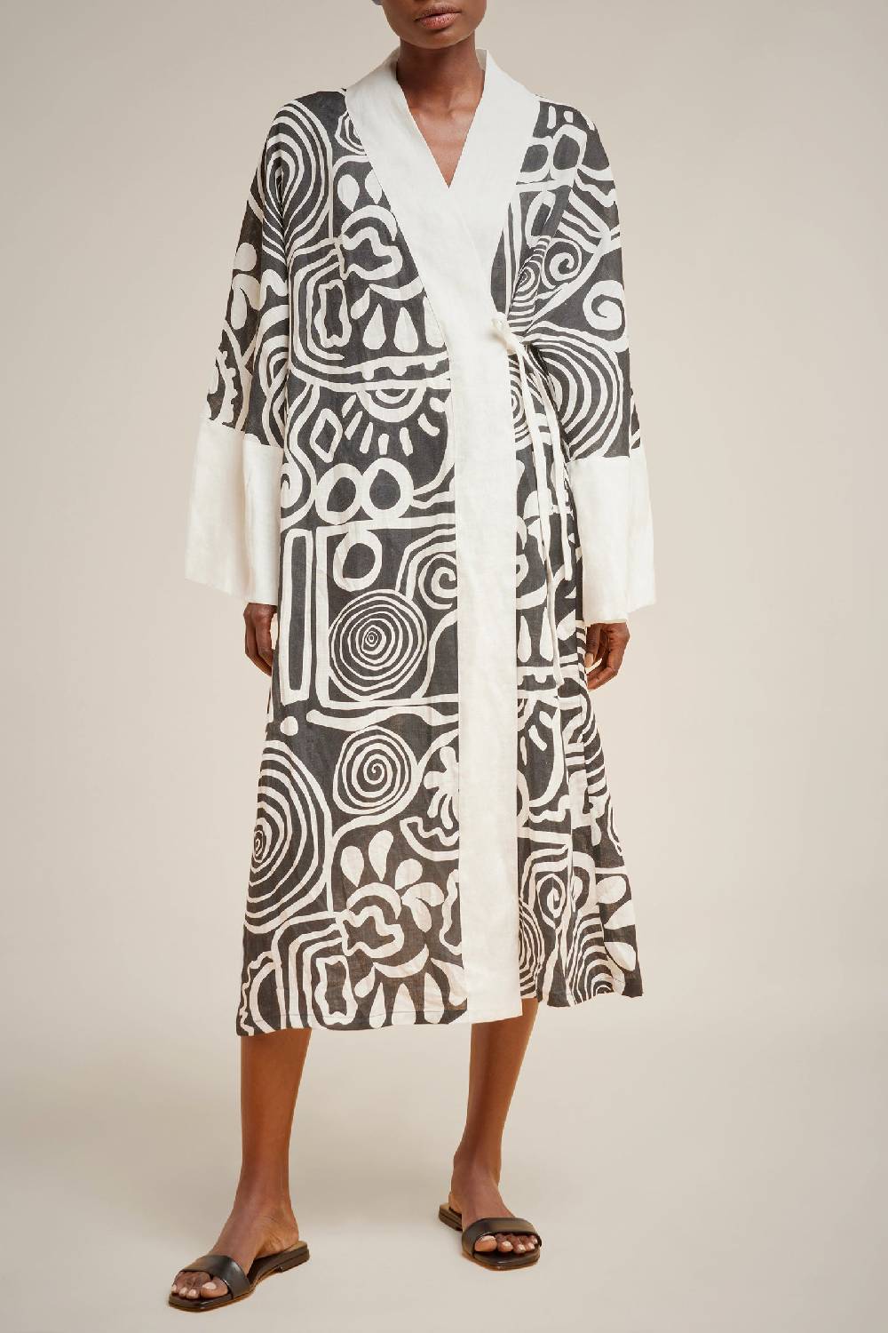 Liviana Conti KIMONO LUNGO S4LL4SM33GRF-2.40 Novità