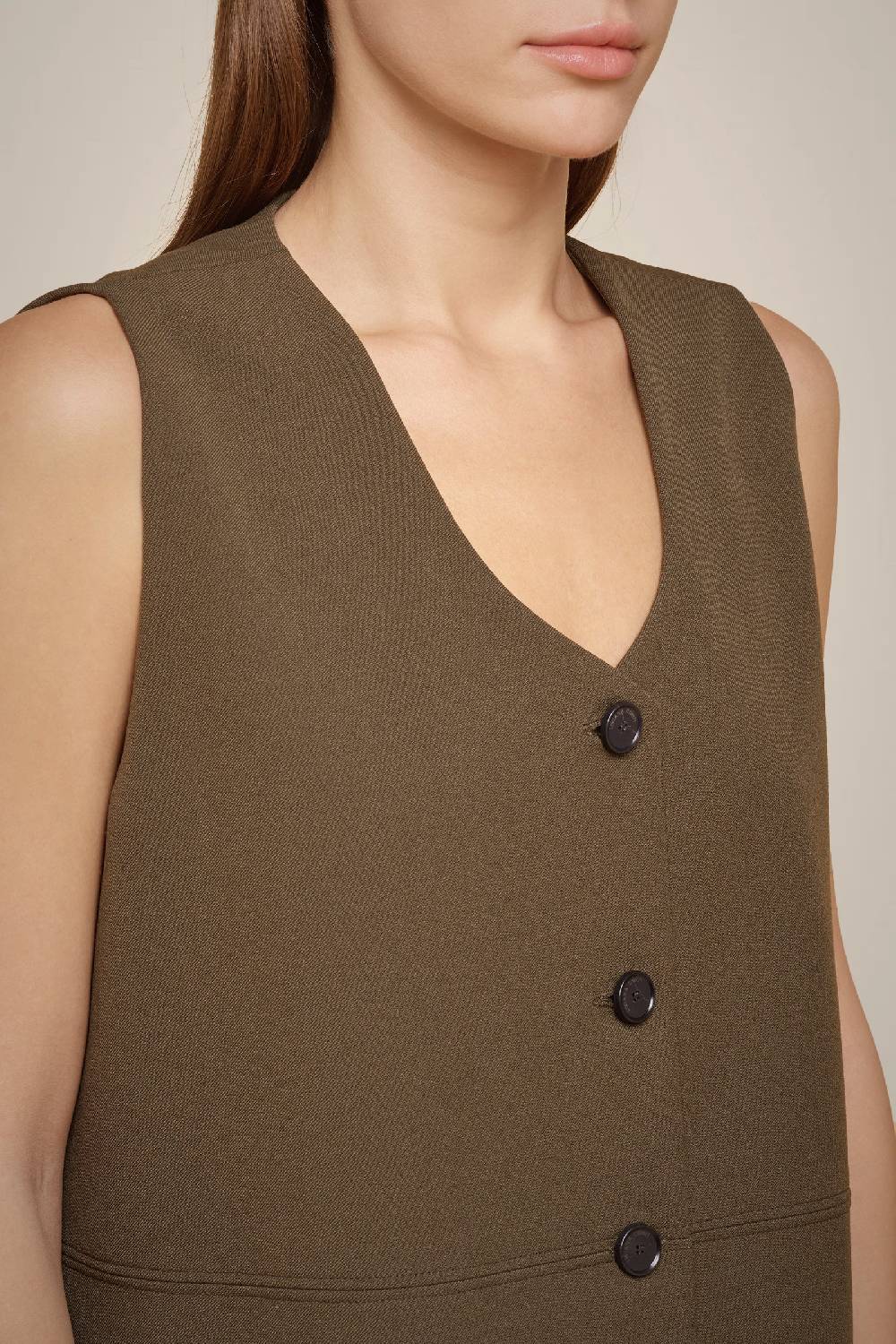 Liviana Conti GILET SVASATO IN PUNTO MILANO W4FF4WM57T03-1.38 Offerta esclusiva