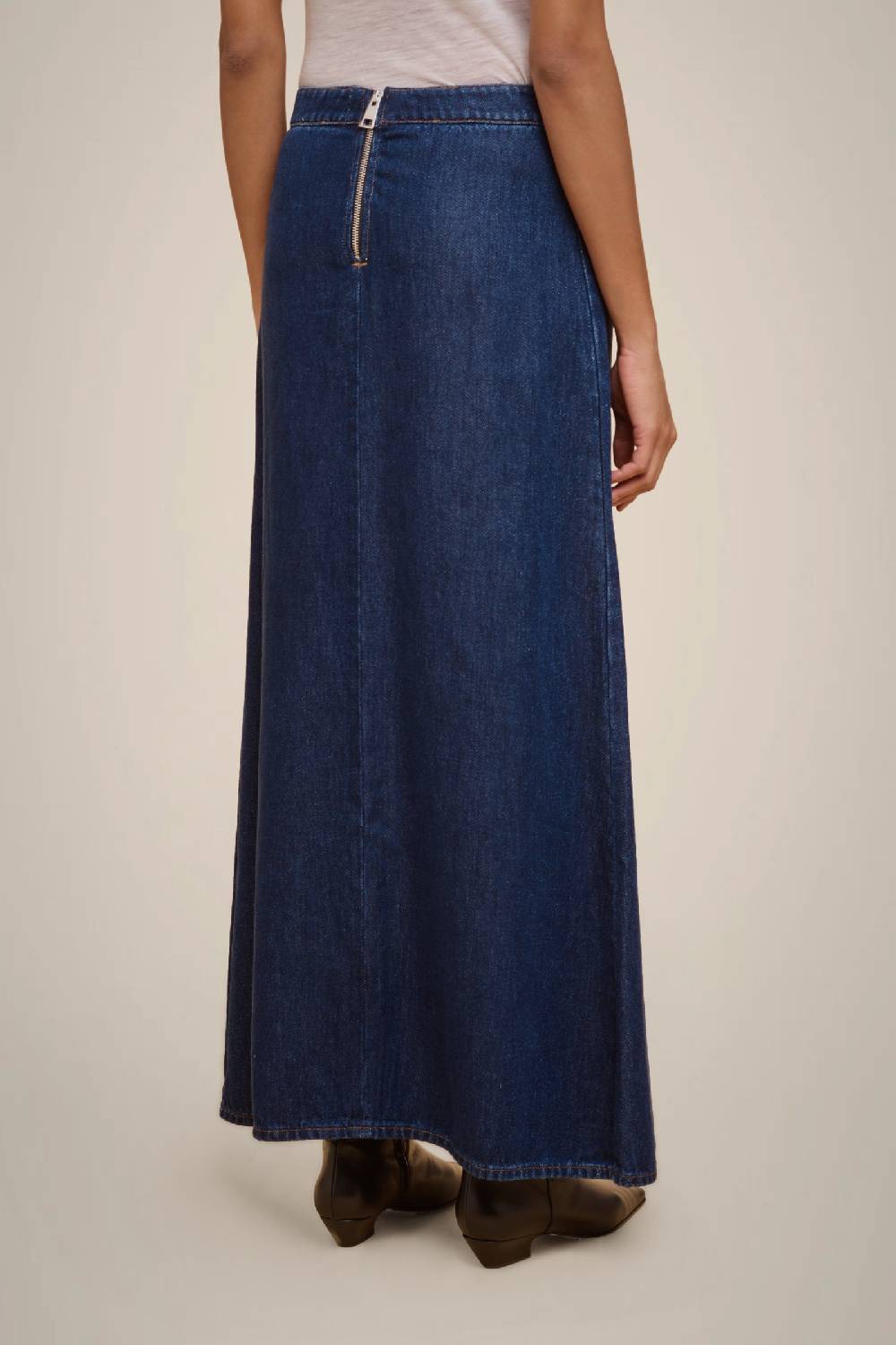 Liviana Conti GONNA LUNGA IN DENIM W4FF4WY82Z83-0.XS Cyber Monday