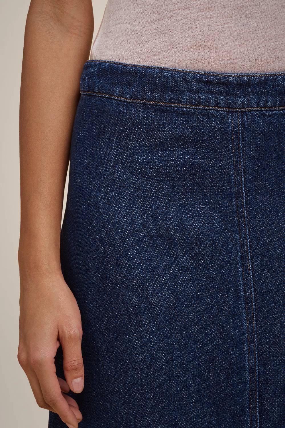 Liviana Conti GONNA LUNGA IN DENIM W4FF4WY82Z83-0.XS Cyber Monday