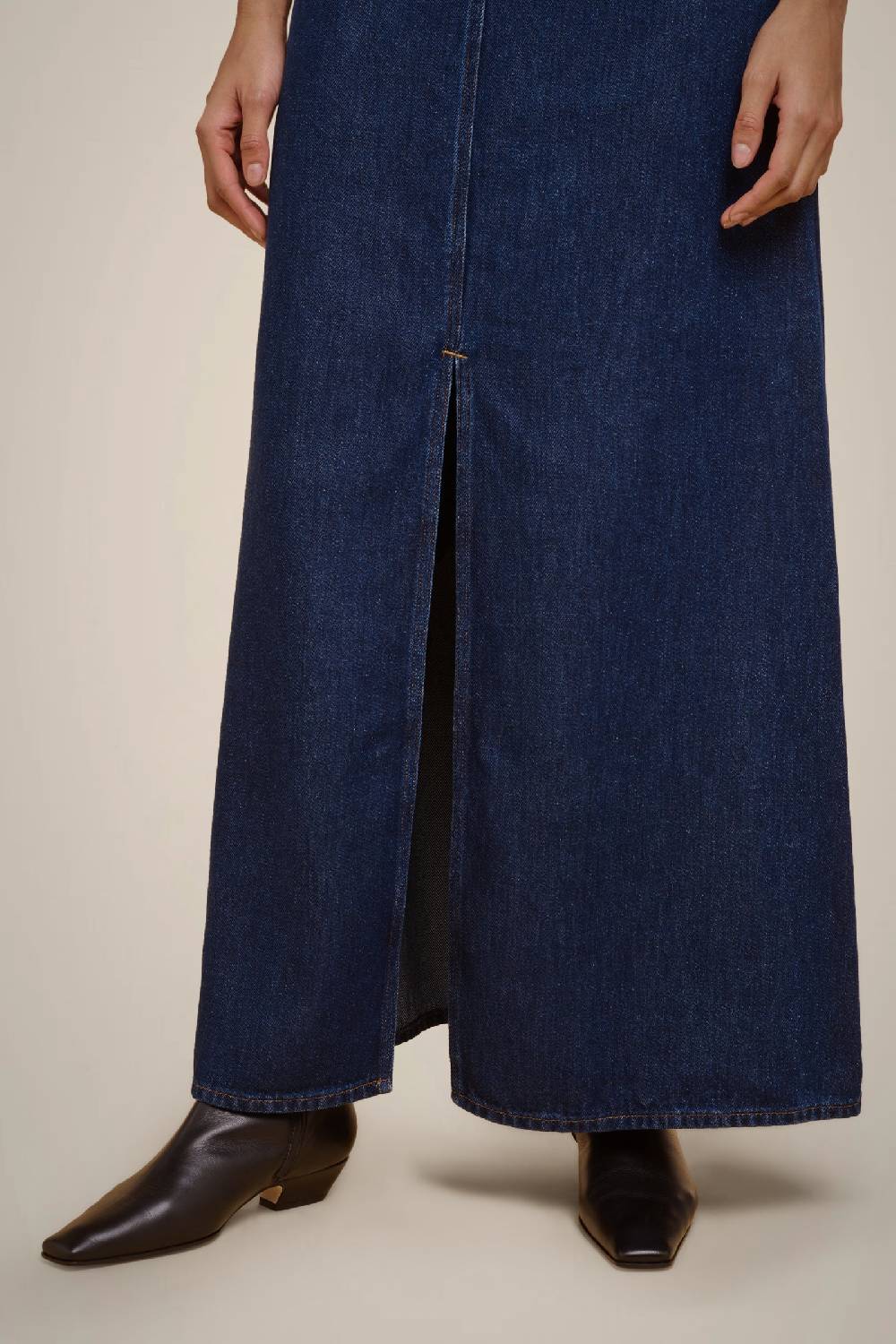 Liviana Conti GONNA LUNGA IN DENIM W4FF4WY82Z83-0.XS Cyber Monday