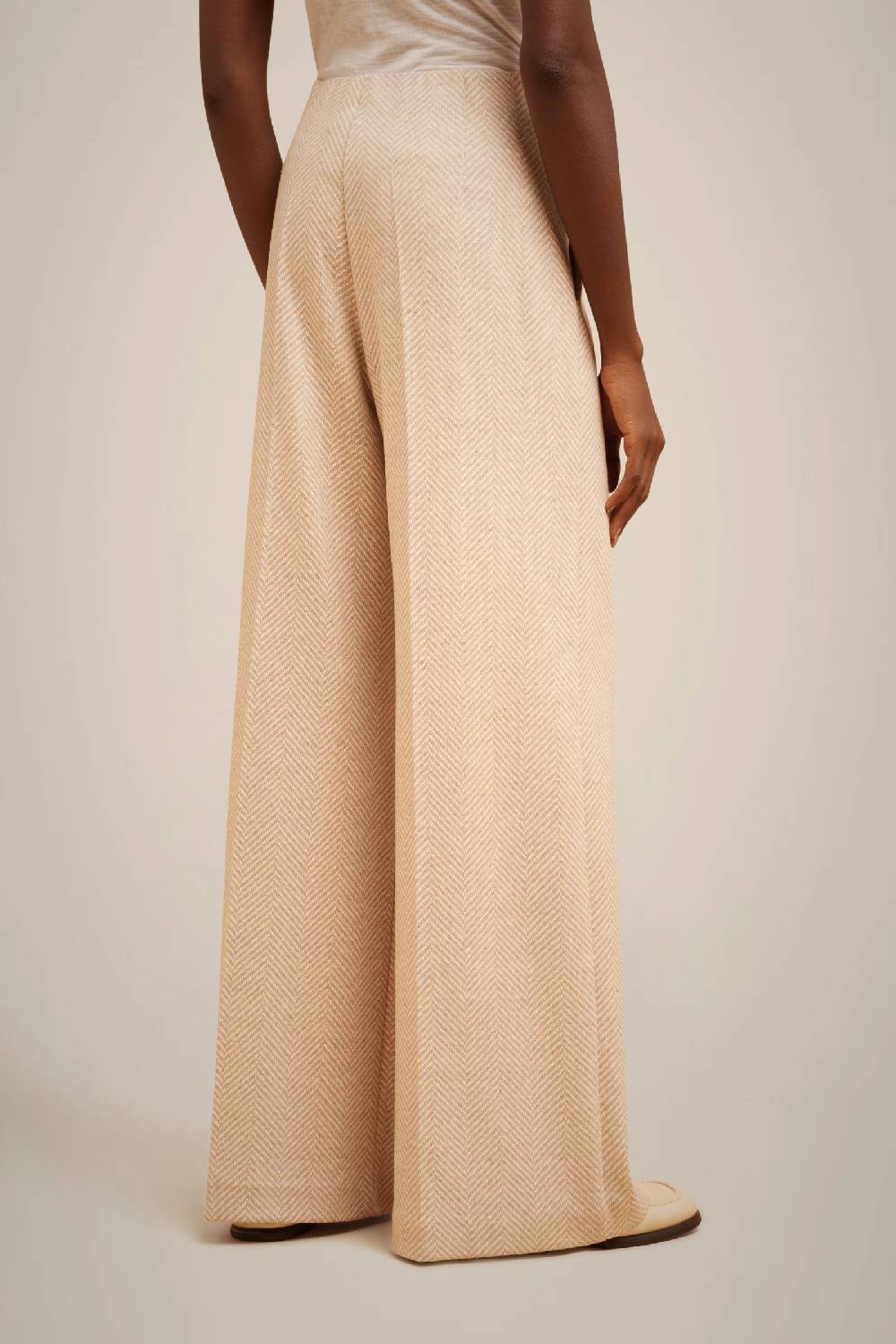 Liviana Conti PANTALONE PANNO CASHMERE W4FF4WL317-RSC.38 Offerta San Valentino
