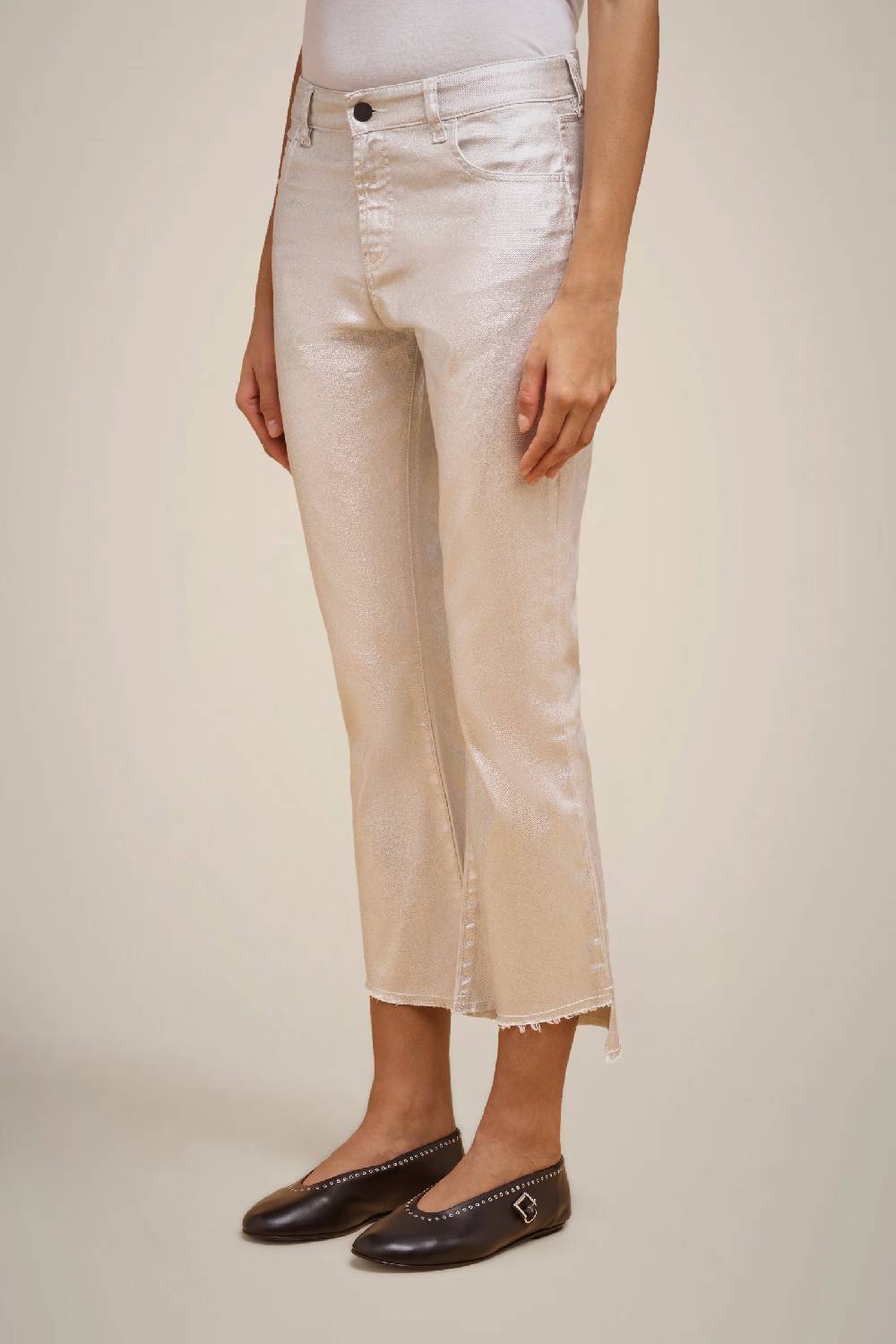 Liviana Conti JEANS FLARE LAMINATO W4FF4WY92Z76-0.26 Offerte esclusive