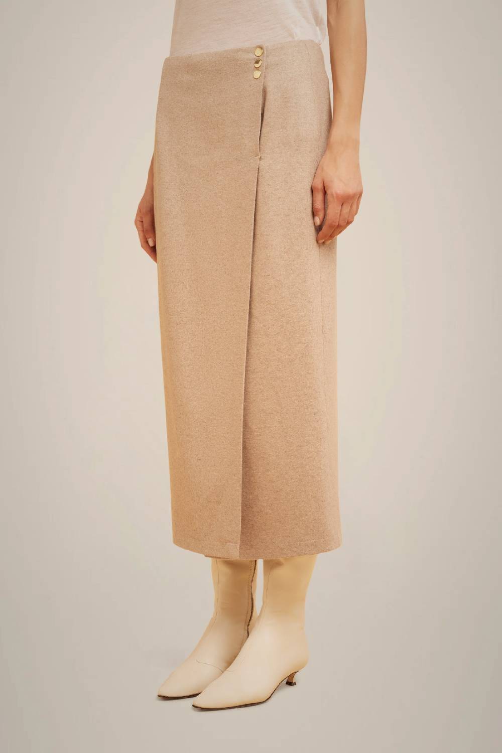 Liviana Conti GONNA PORTAFOGLIO IN PANNO CASHMERE W4FF4WN30W69-0.38 Offerte stagionali