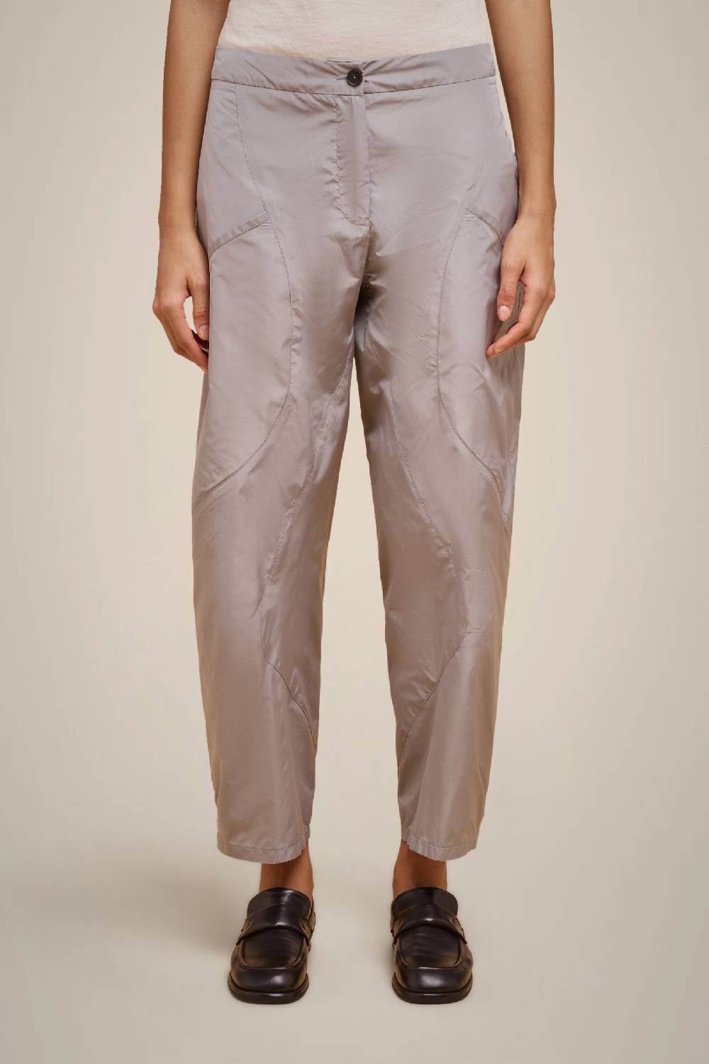 Liviana Conti PANTALONE TAGLI IN TAFFETA' W4FF4WY30X72-0.38 Latest stili