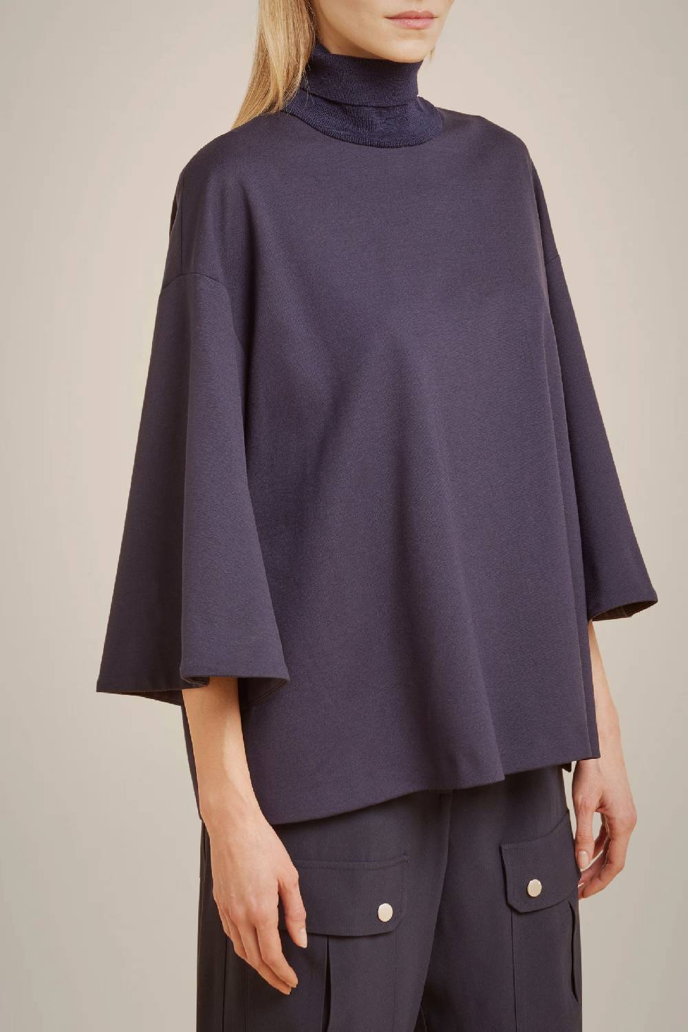 Liviana Conti BLUSA COLLO ALTO W4LL4WI10N08-0.38 Sostegno trimestrale