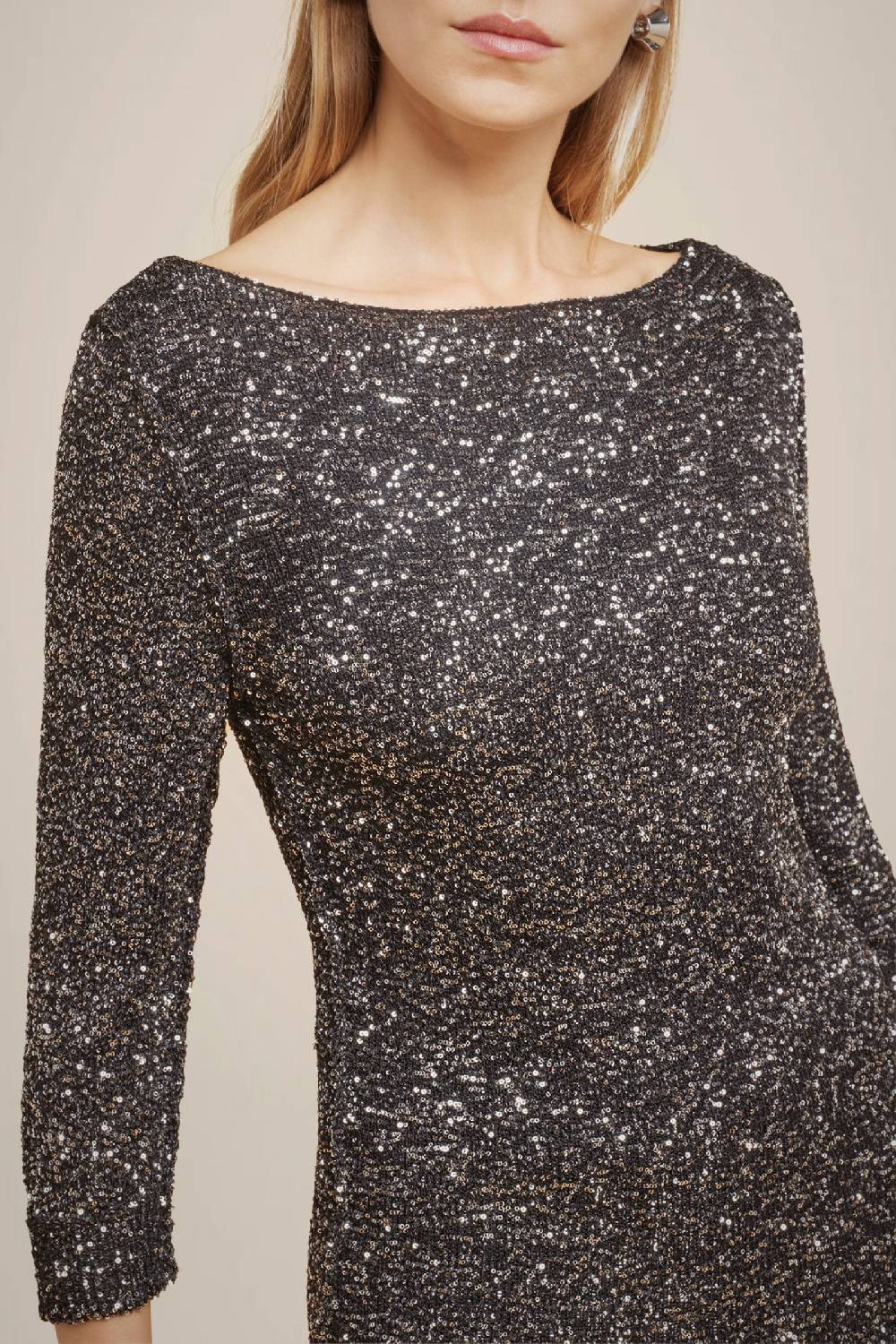 Liviana Conti MAGLIA FULL PAILLETTES W4FF4WG35Y69Z2.XS Esporta salva