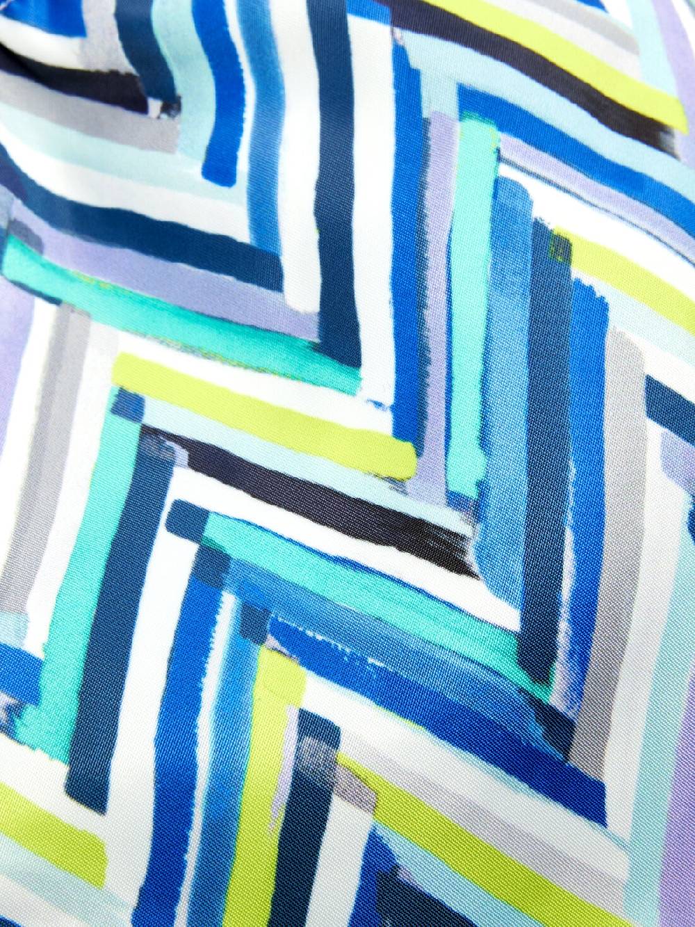 M Missoni Boxer mare con stampa zig zag e scritta logo Qualità