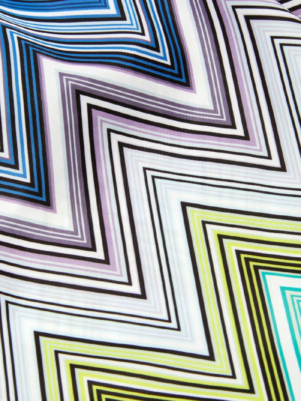 M Missoni Boxer mare con motivo chevron e scritta logo Spedizione Gratuita