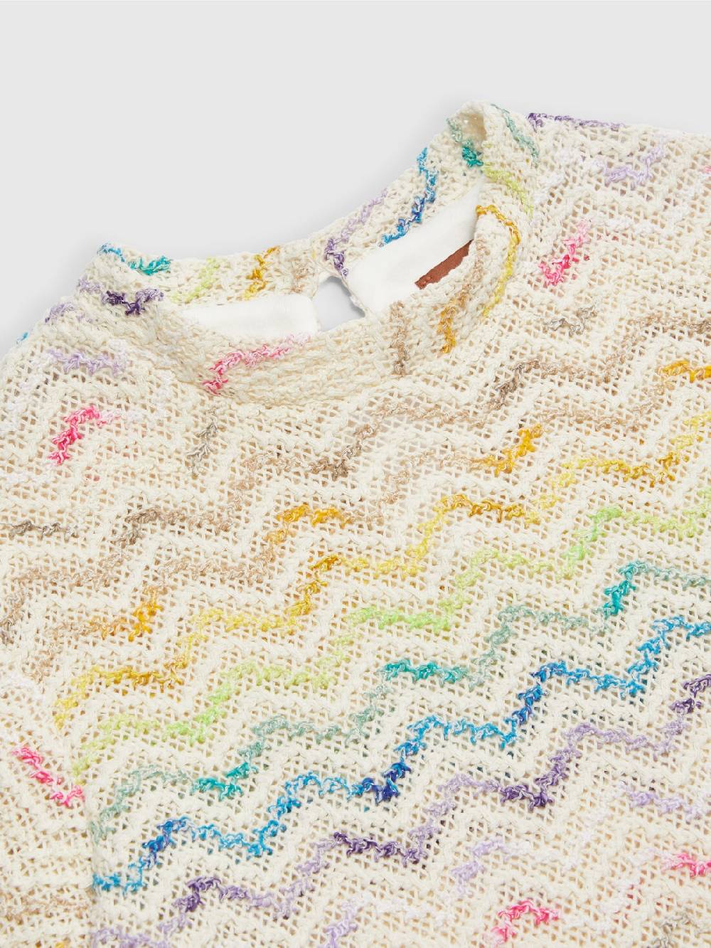 M Missoni Abito in maglia di misto cotone chevron Negozi Online