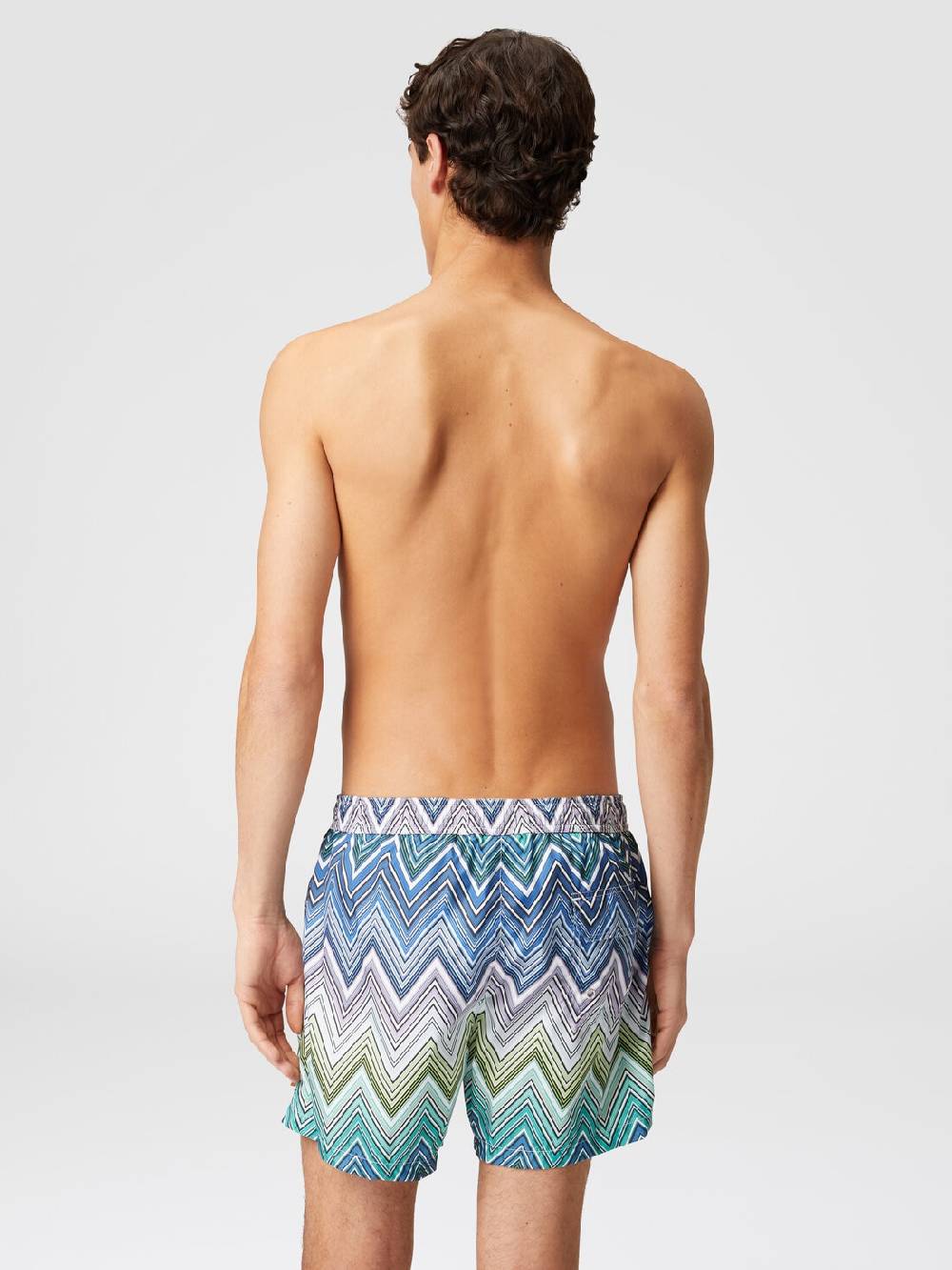 M Missoni Boxer mare con stampa macro zig zag Presa