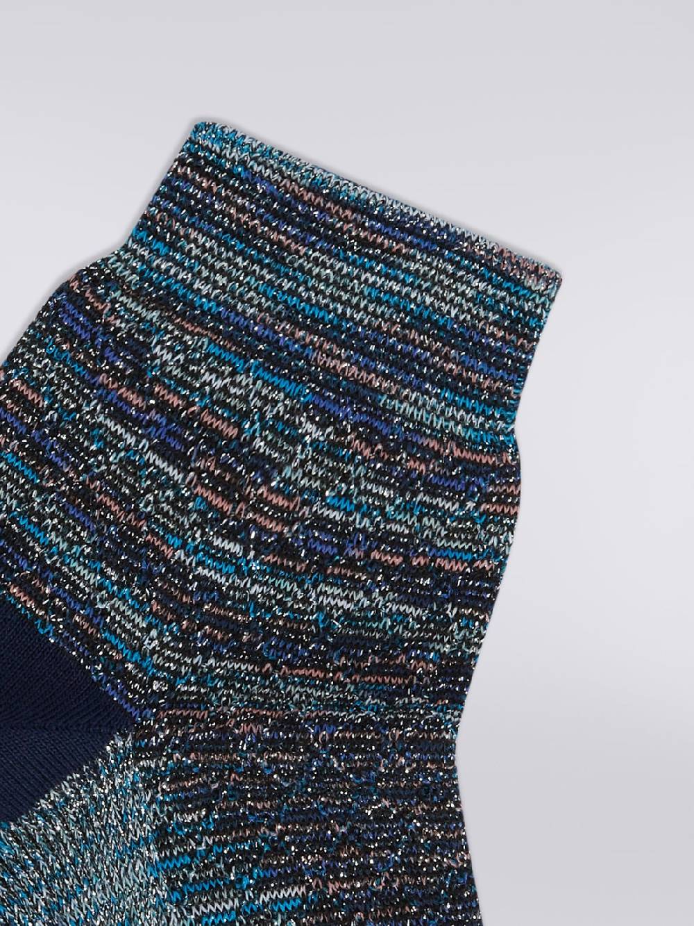 M Missoni Calze corte in misto cotone con lurex Moda