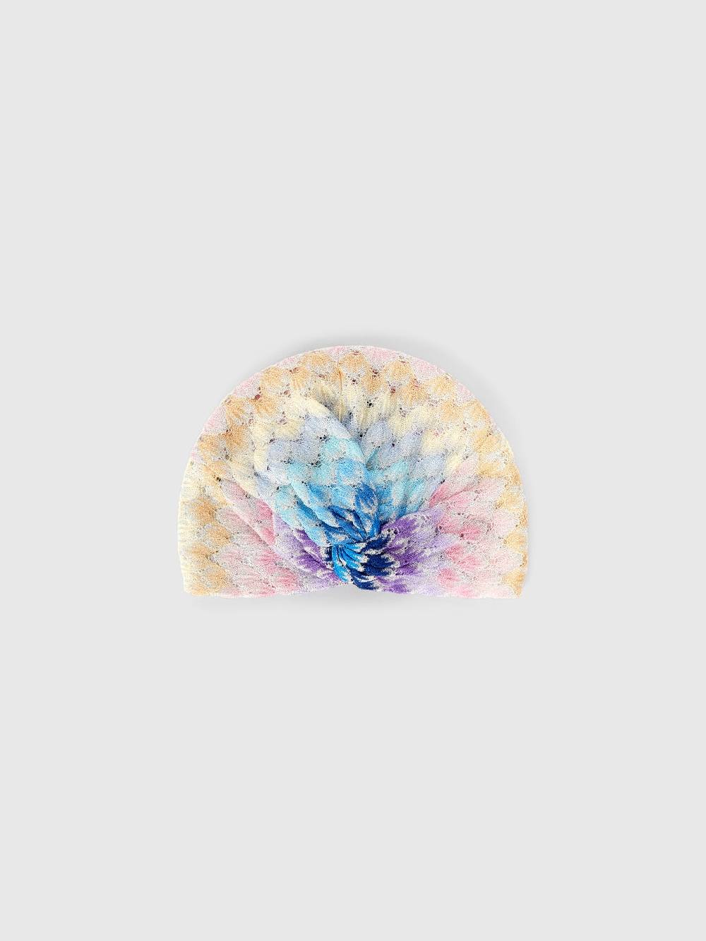 M Missoni Turbante in viscosa lamé Nuovo