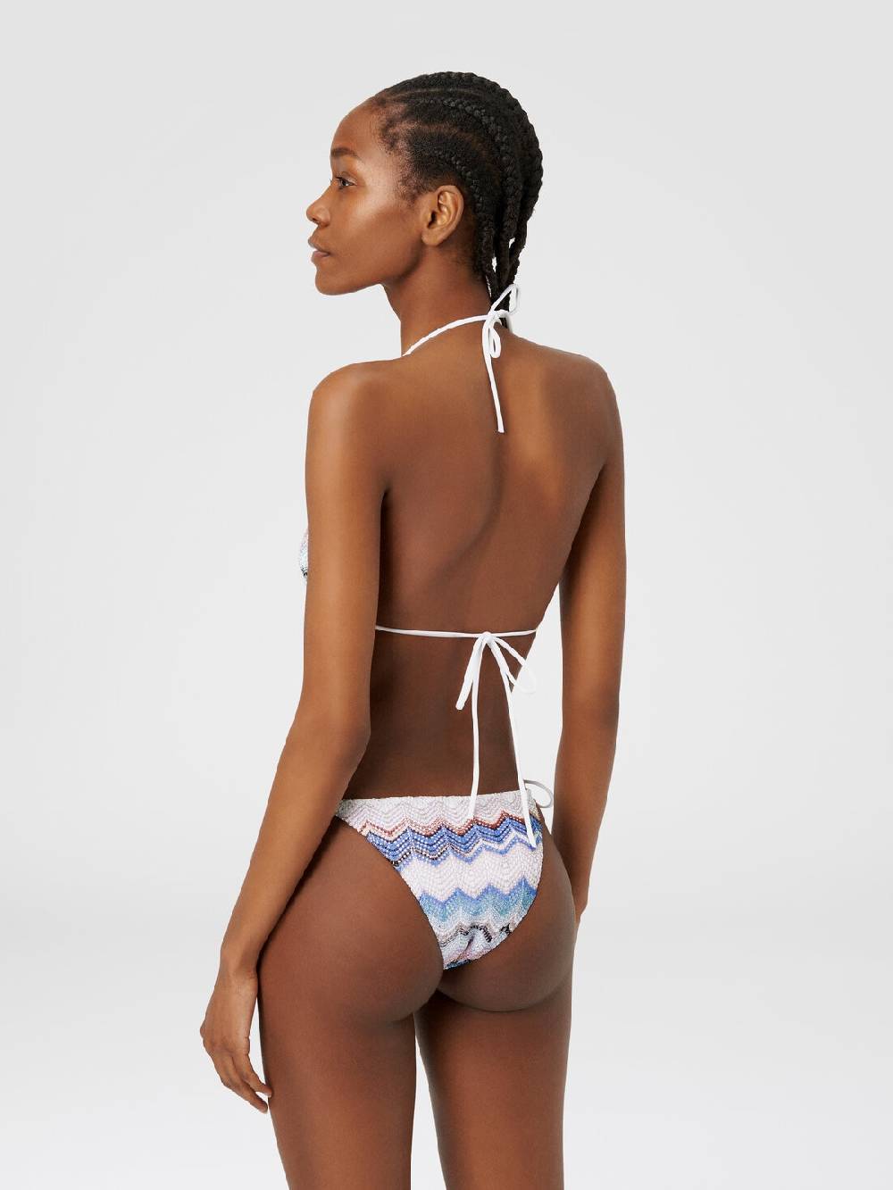 M Missoni Bikini crochet zig zag con lurex Qualità
