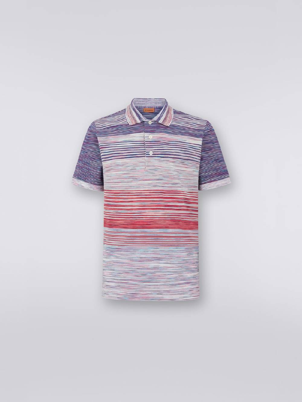 M Missoni Polo in piquet di cotone fiammato Soddisfazione Garantita