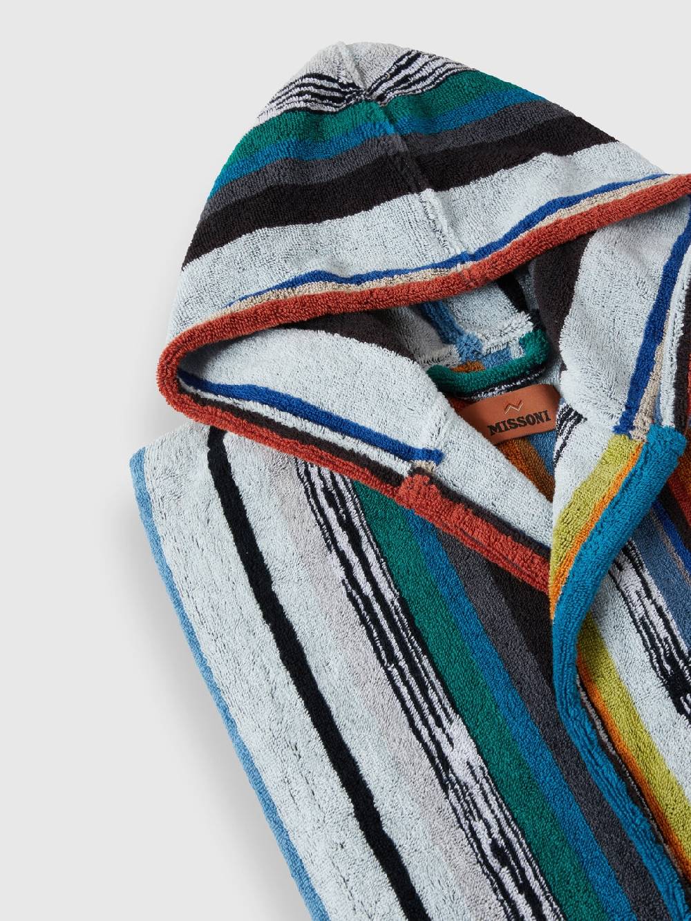M Missoni Accappatoio Wooden in spugna di cotone Offerte