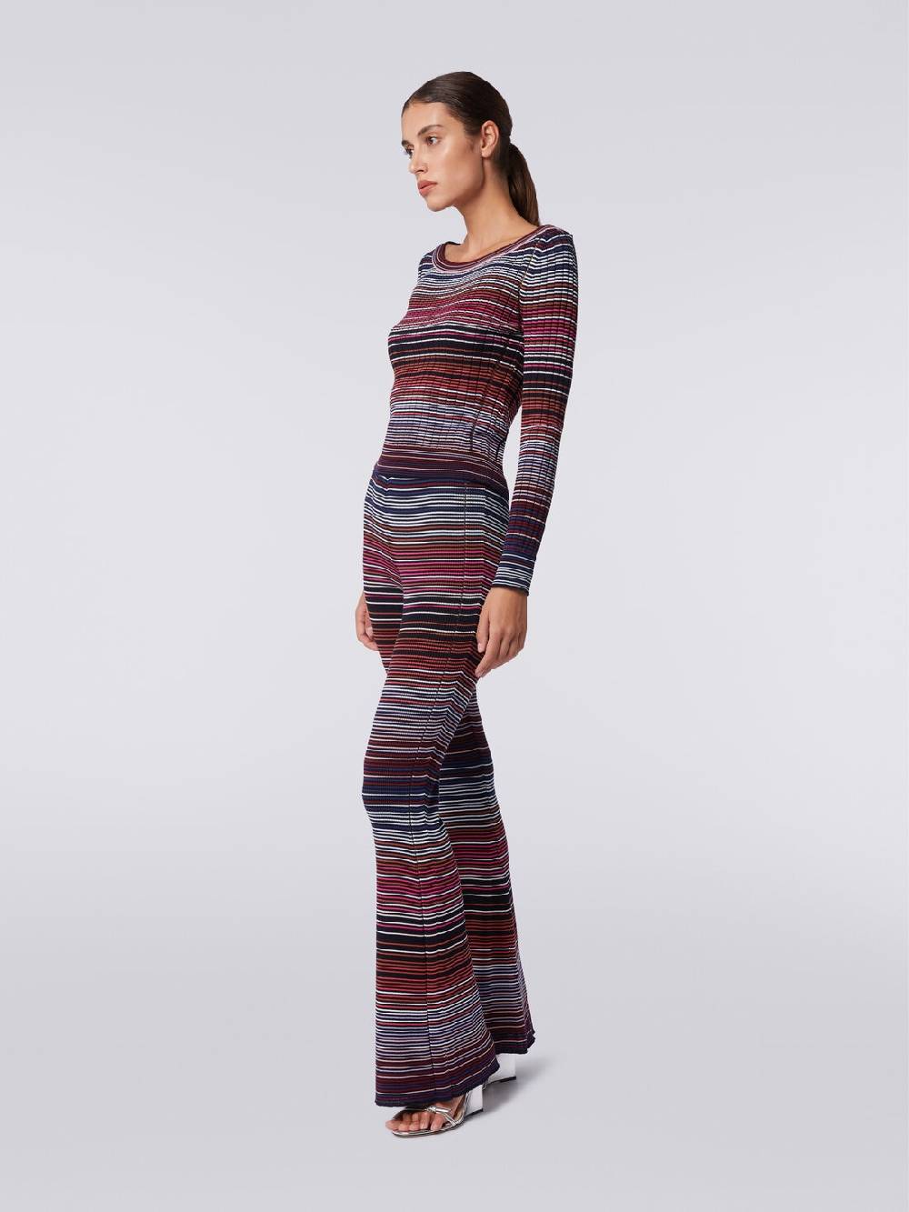M Missoni Pullover in cotone e viscosa a righe Negozi Online