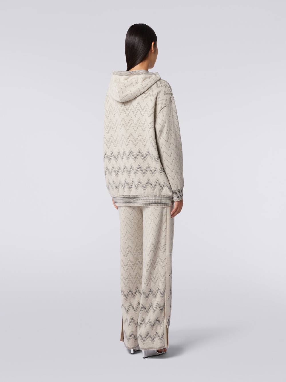 M Missoni Pullover in misto lana zig zag con lurex Consegna Veloce