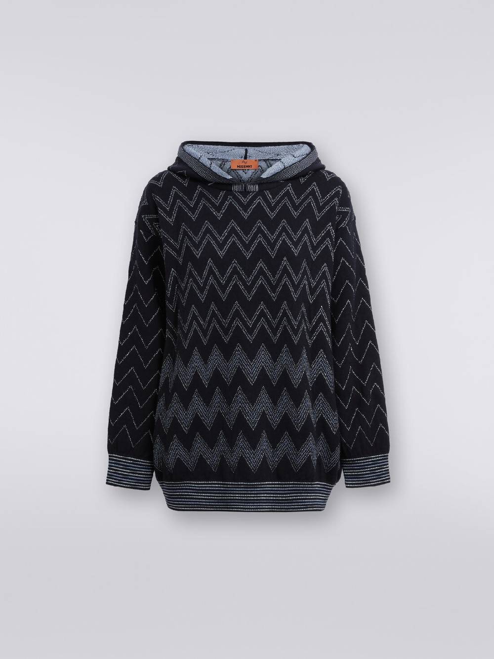 M Missoni Pullover in misto lana zig zag con lurex Promozione Limitata