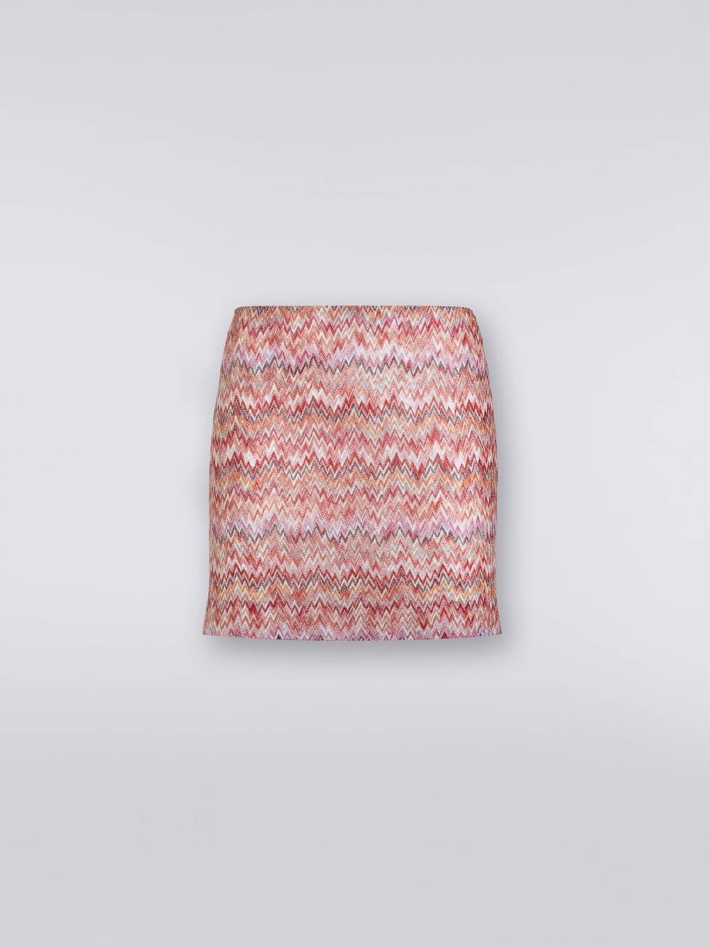 M Missoni Minigonna in misto viscosa lamé zig zag Sconto
