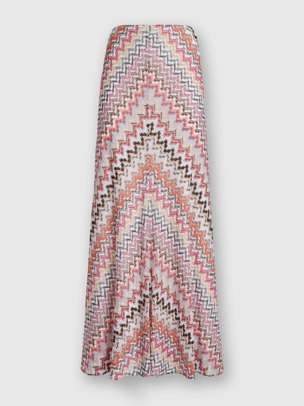 M Missoni Gonna lunga in viscosa lamé zig zag Offerta