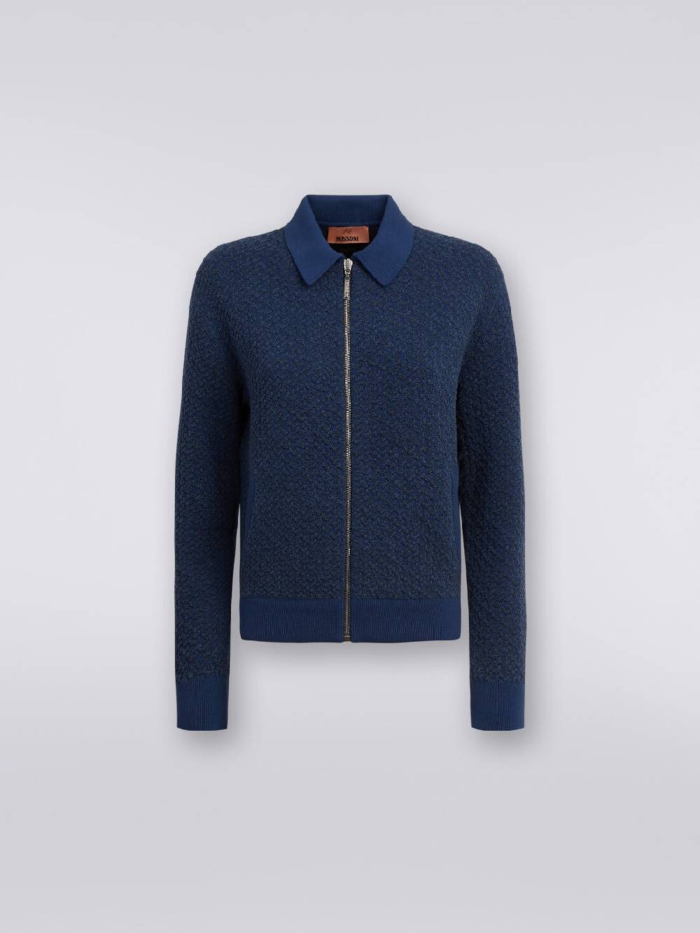 M Missoni Bomber in cotone e nylon con zip Vendita